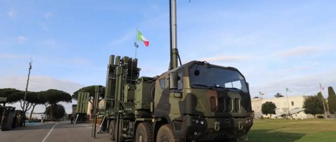 Итальянская армия получила первый зенитно-ракетный комплекс SAMP/T NG