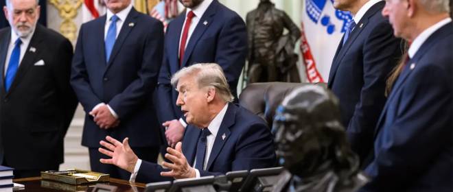 Трамп: В военном отношении Украина разгромлена