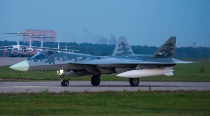 Lentokone T-50-11 saapui Žukovskiin