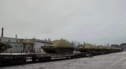 Партия модернизированных танков Т-72Б3М поступила в войска