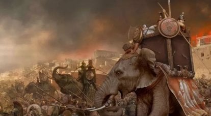 Elefantes de guerra medievales