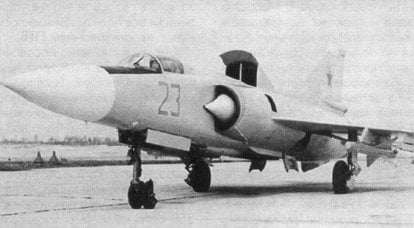 Экспериментальный истребитель с УВП МиГ-23ПД