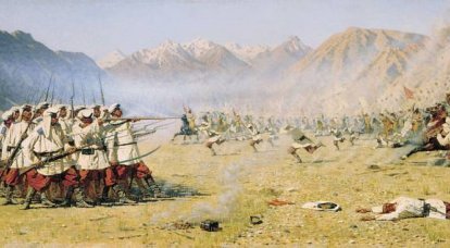 Derrota do Kokand Khanate: batalhas Uzun-Agach e Ikan