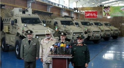 Иран запустил в серию бронемашину Toufan