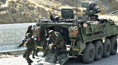 США усилят европейские силы бронемашинами Stryker