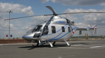 В Казани прдемонстрирован вертолет "Ансат" с новой системой управления