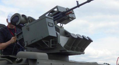 Typhoon 제품군의 장갑차에는 Arbalet-DM 전투 모듈이 장착됩니다.