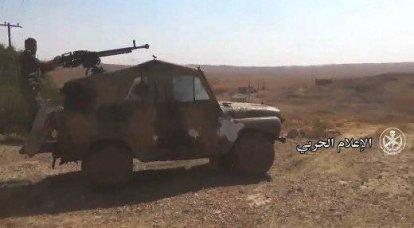 Вооруженные УАЗ-3151 в Сирии