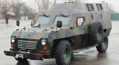 Украинская корпорация Богдан разработала новый бронеавтомобиль Барс-6