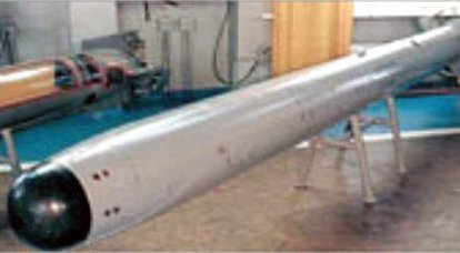 Project anti-submarine missile "Purga"