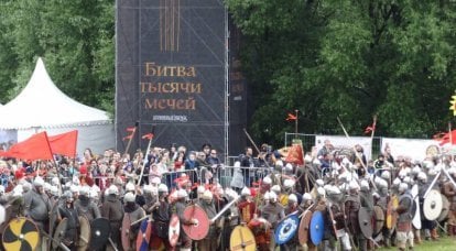 "Battle of 1000 swords" in Kolomenskoye