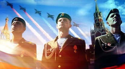All the power and beauty of the Russian army showed in one video