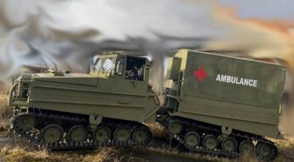 Die Ukraine erhielt zweigliedrige Förderer Bandvagn 202
