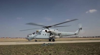 Mi-35M "tanques voadores" atraíram a atenção da mídia sérvia