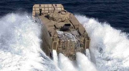 EFV 전투 포워딩 차량 - 미국 해병대의 태어나지 않은 BTR