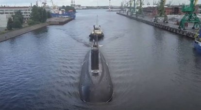 Es wird über die Art des Kampftrainingsduells russischer dieselelektrischer U-Boote im Japanischen Meer berichtet