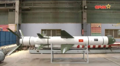 VCM-01 hajóellenes rakéta. Komplex "Uránusz" vietnami nyelven