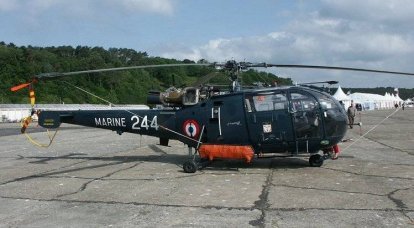 ВС Франции заменят вертолеты Alouette III арендованными гражданскими машинами