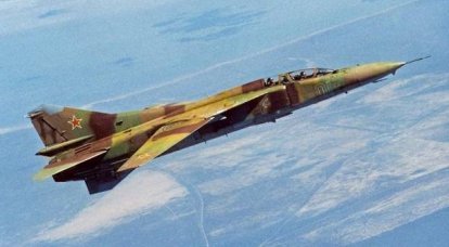 MiG-23: história com geometria (parte de 2)