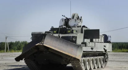 Universal armored engineering vehicle "Object 153" UBIM