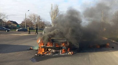 В Херсонской области украинская ДРГ подорвала автомобиль главы посёлка Любимовка