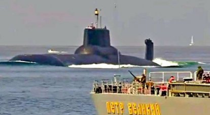 Pôr do sol no mar Báltico de dois gigantes da frota do norte da Federação Russa causou um rebuliço no Ocidente