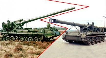 Битва тяжеловесов: российский «Пион» против американской M110A2