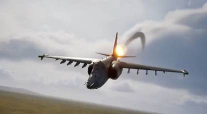 Бригада ВСУ опубликовала кадры из компьютерной игры в подтверждение якобы сбитого российского Су-25