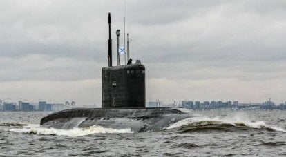 잠수함 "Krasnodar"는 발트해에서 미사일 발사를 수행했습니다.