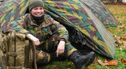 ВО-пятница: Женские лица бельгийской армии