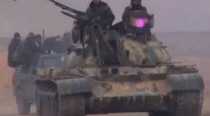 Очередная модернизация сирийских Т-55?
