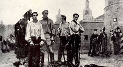 185 년 전, 디케 브리스트 반란의 다섯 지도자가 처형당했습니다.