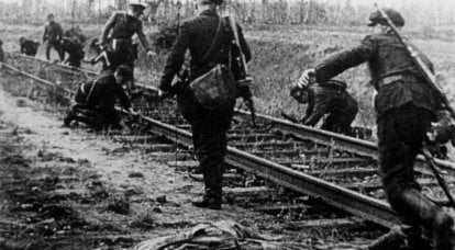 "Guerra ferroviaria" de los partisanos soviéticos en 1943.