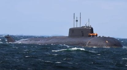 A mídia ucraniana escreve sobre o submarino russo "perdeu sua velocidade" perto da Dinamarca