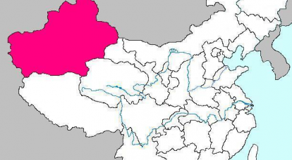 Tentatives d'explosion de la Chine avec les mines du Xinjiang