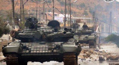 Na Síria, avistou novos tanques que ainda não participaram das batalhas