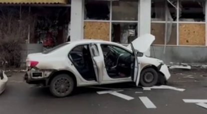 حمله تروریستی در ماریوپل: خودروی رئیس پلیس منفجر شد
