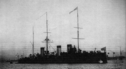 对马岛。 行动装甲巡洋舰“珍珠”和“翡翠”在5月15的夜晚