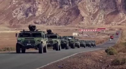 Mit Stöcken und Steinen auf einem Panzerwagen: Es werden angebliche Zusammenstöße zwischen dem Militär Chinas und Indiens gezeigt