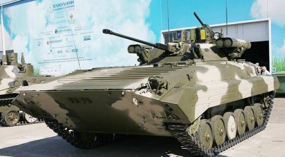 Модернизированные БМП-2М с боевым модулем "Бережок" поступили в ЦВО