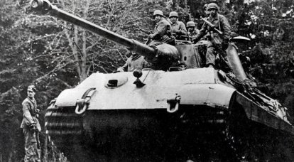 새로운 독일 탱크 "Tiger V"( "탱크 업계의 게시판"№ 10 / 1944 g.의 텍스트에서)