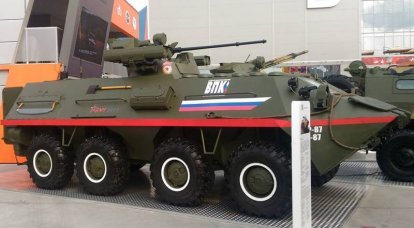 BTR-87: diseños clásicos más ideas modernas