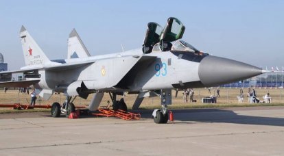 MiG-31 용 엔진, 인터셉션 및 복잡한 "단검"