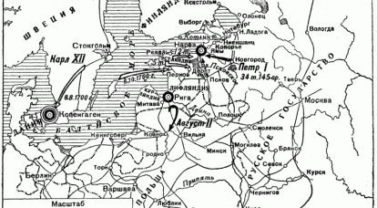 北部戦争の始まり：デンマークの運動とナルヴァの包囲