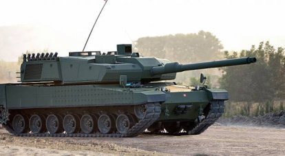직렬 형식 : 터키 군대는 Altay 탱크의 새로운 프로토 타입을 받았습니다.