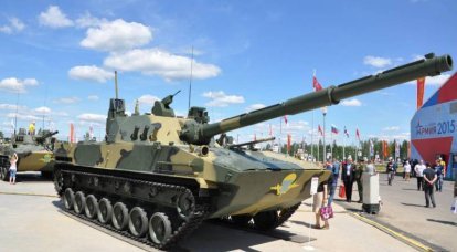 Самоходная противотанковая пушка "Спрут-СДМ1" начнет поступать в ВДВ в 2017 году