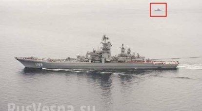 «Петр Великий» и «Дмитрий Донской» сопроводил эстонский флот, выставив судно очистки