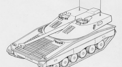Проекты легких танков семейства UDES 14 (Швеция)