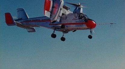 Canadair CL-84 Dynavert. Ideales Flugzeugkonzept
