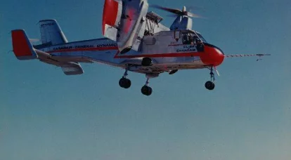 Canadair CL-84 Dynavert. مفهوم ایده آل هواپیما